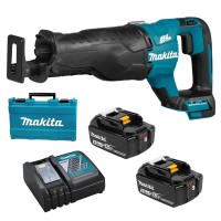 Makita DJR187RTE tiesinis pjūklas 2x5 Ah